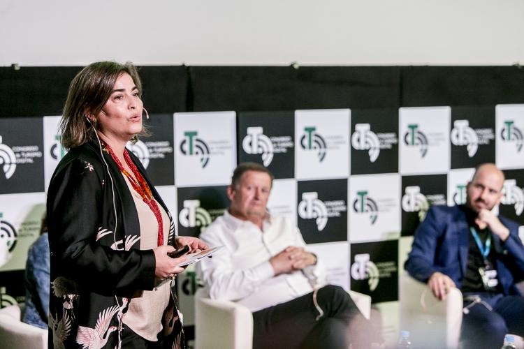 María Méndez, gerente de Promotur, en el IV Congreso de Turismo Digital de Canarias
