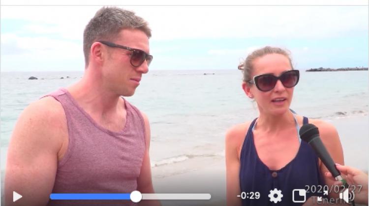 Canary Island profiles on social media have posted videos in several different languages featuring testimonies by tourists to reassure visitors against coronavirus hoaxes