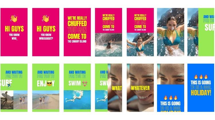 Los adolescentes británicos que ya pueden viajar a Canarias son protagonistas de una nueva campaña en Instagram