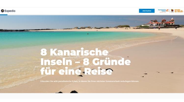 Partnership with Expedia and TripAdvisor will boost sales of international travel to Canary Islands in summer